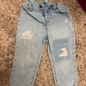 Girlfriend jeans for toddler